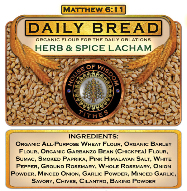 Tithe to Priesthood: Lacham Offering (Bread/Flour/"Meat")